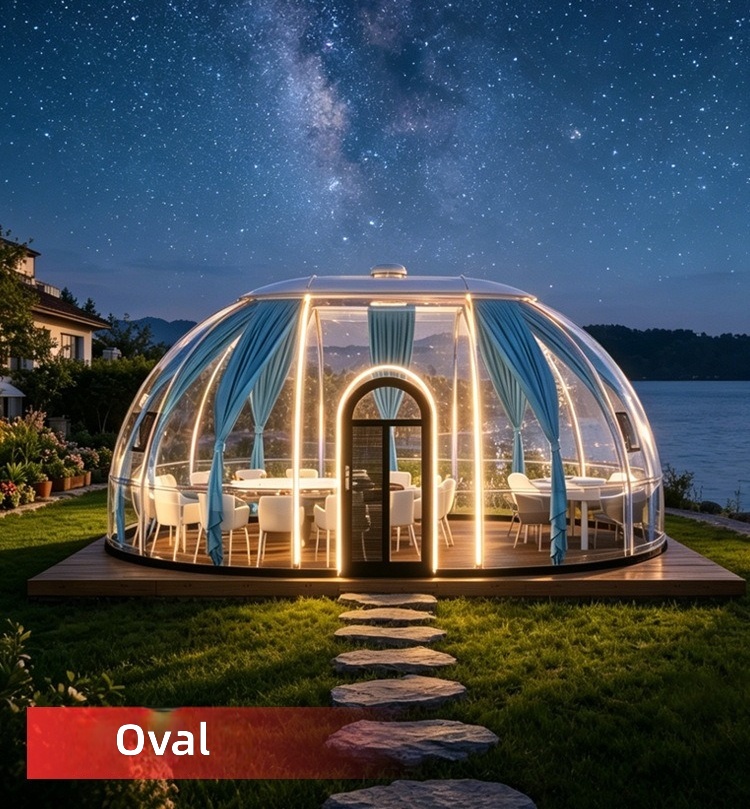 Transparent Dome Bubble House, - Outdoor Camping Exhibition ulasan dan harga