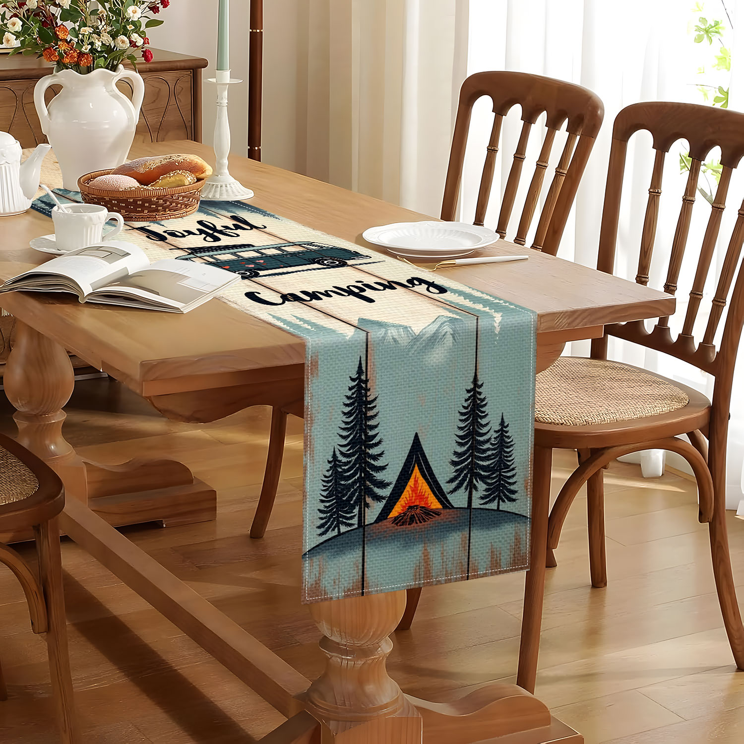1 Camping Style Theme Table Ru - Outdoor Camping Exhibition ulasan dan harga