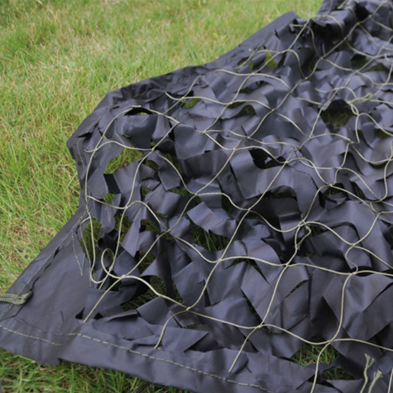 Black Camouflage Net with Grid - Outdoor Camping Exhibition ulasan dan harga