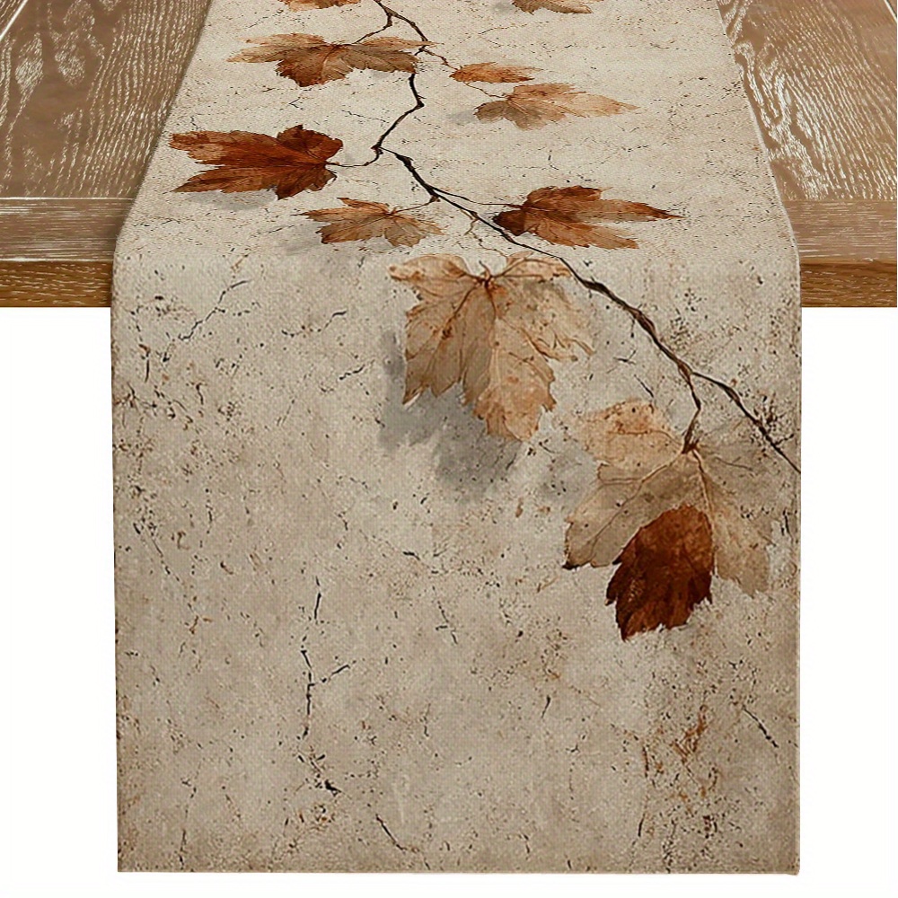 1 Autumn Fallen Leaf Theme Tab - Outdoor Camping Exhibition ulasan dan harga