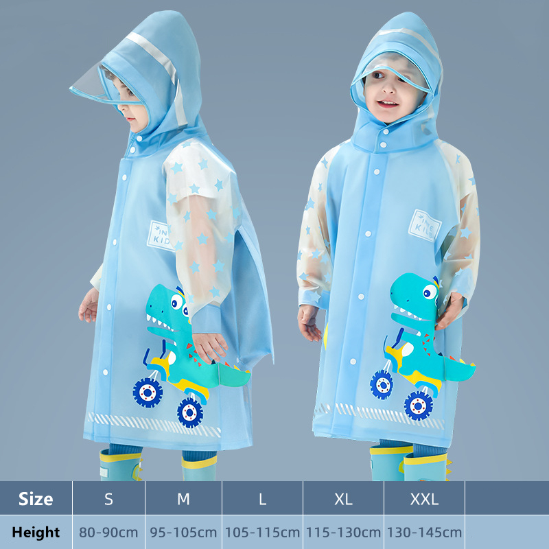 Kids Raincoat Waterproof Rain  - Camping Rain Poncho ulasan dan harga