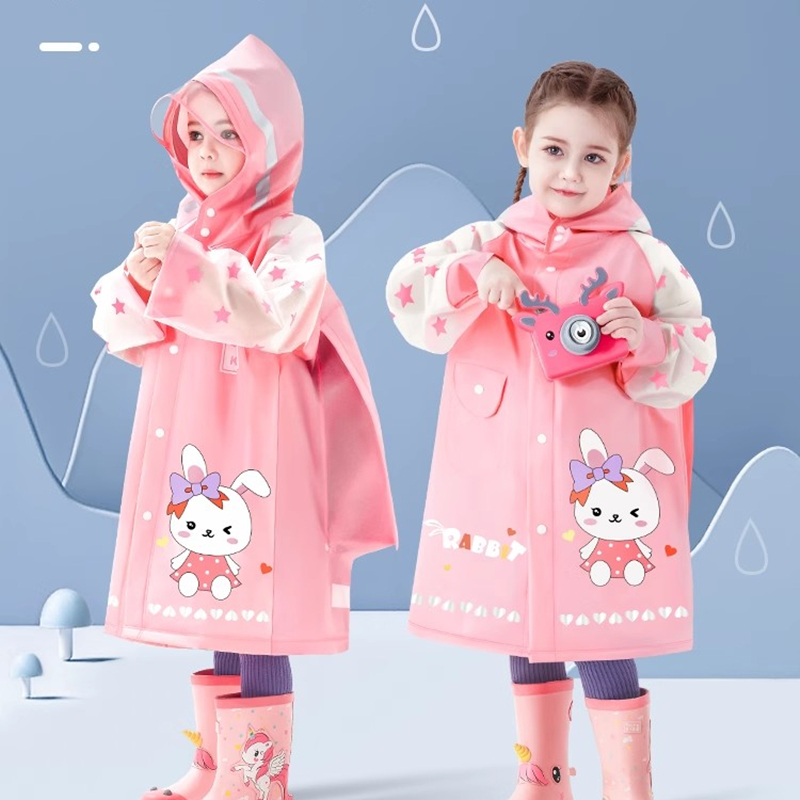 Kids Raincoat Waterproof Rain  - Camping Rain Poncho ulasan dan harga