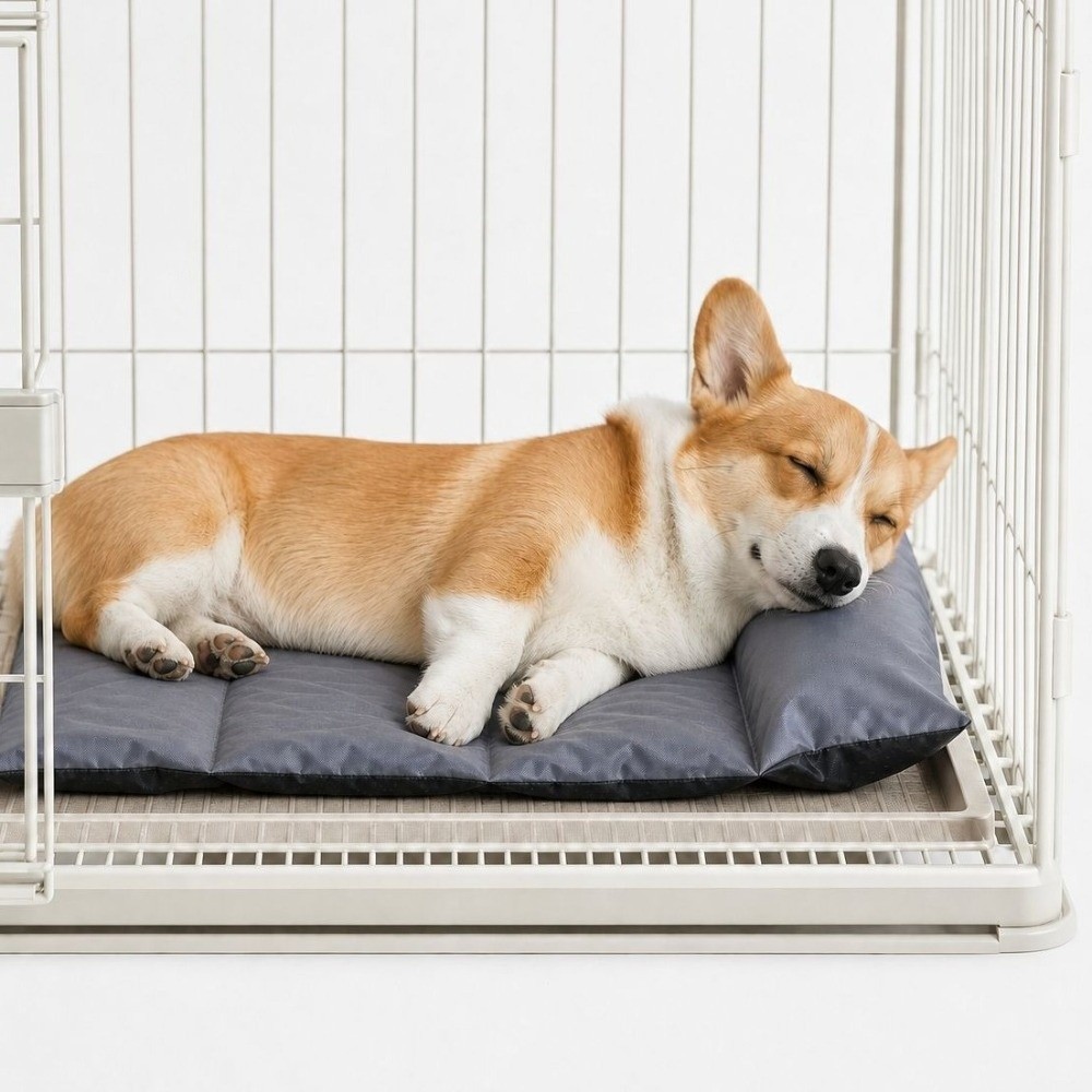 Folding Pet Sleeping Mat Water - Outdoor Camping Dog Bed ulasan dan harga