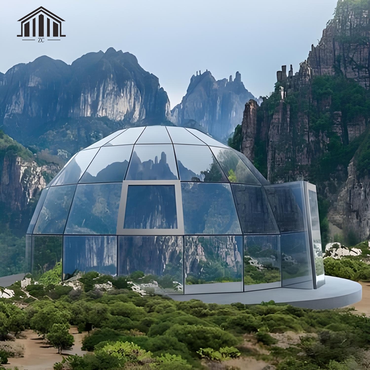 Large Capacity Spherical Gazeb - Outdoor Camping Exhibition ulasan dan harga