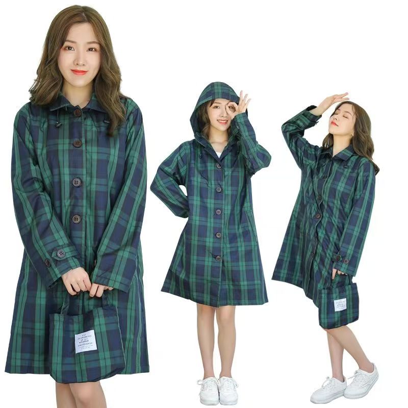 Women Breathable Raincoat Ligh - Camping Rain Poncho ulasan dan harga