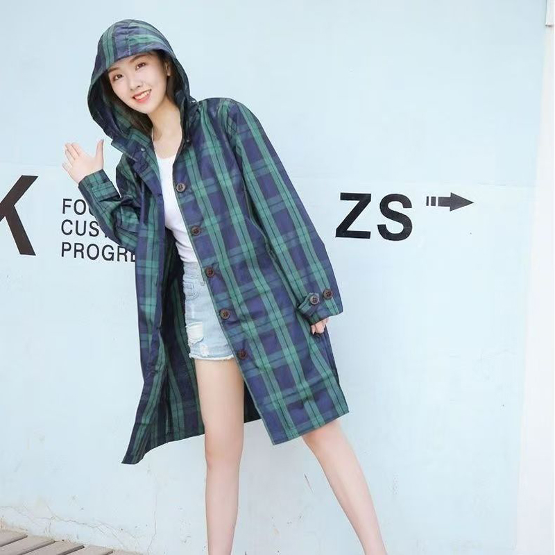 Women Breathable Raincoat Ligh - Camping Rain Poncho ulasan dan harga
