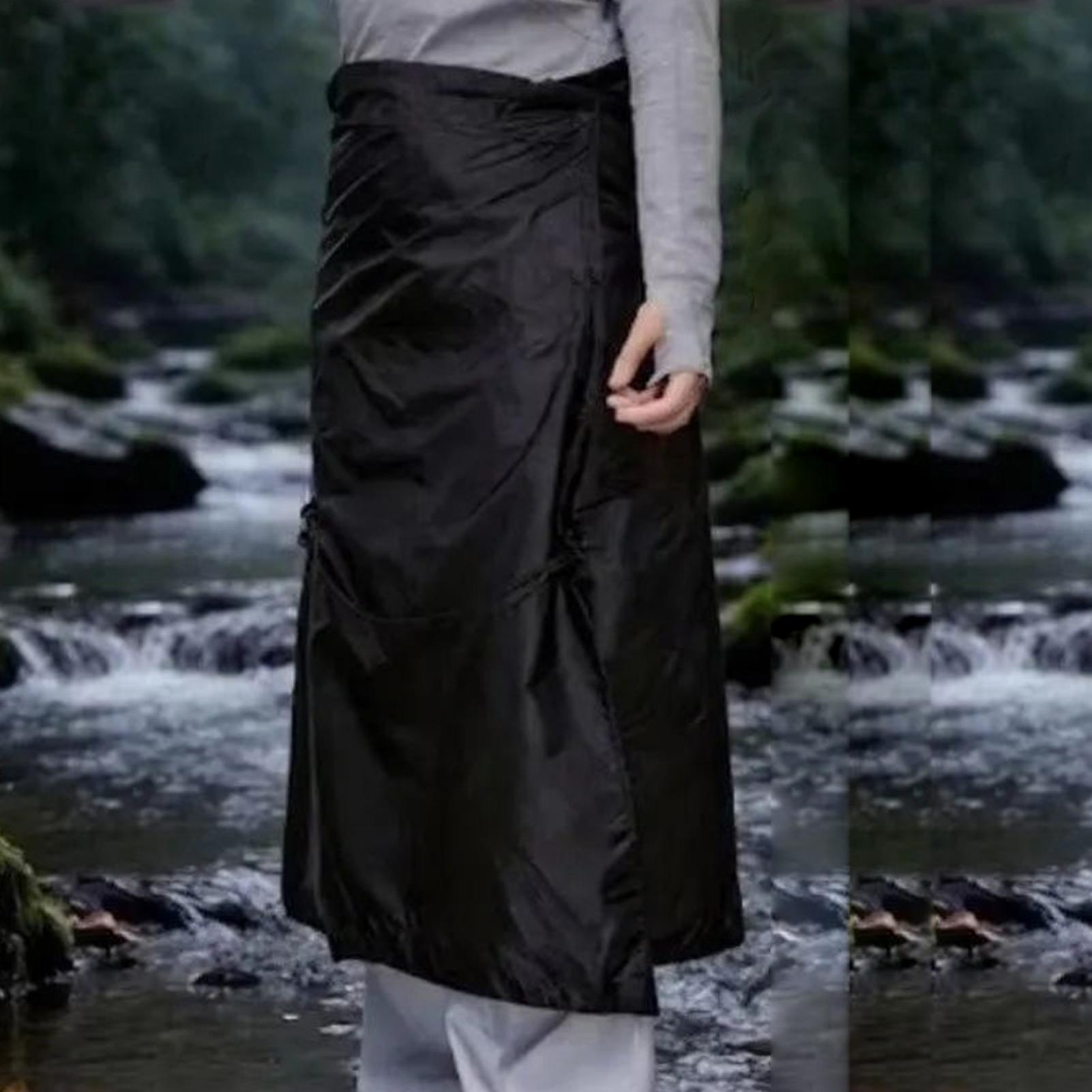 Rain Skirt Lightweight Packabl - Camping Rain Poncho ulasan dan harga