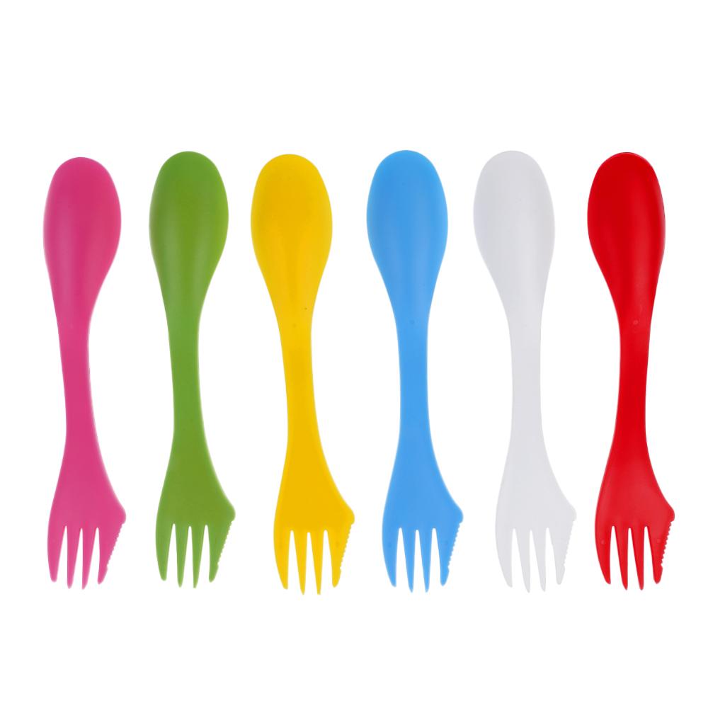 Multi-functional Camping Spork - Outdoor Camping Dining Set ulasan dan harga