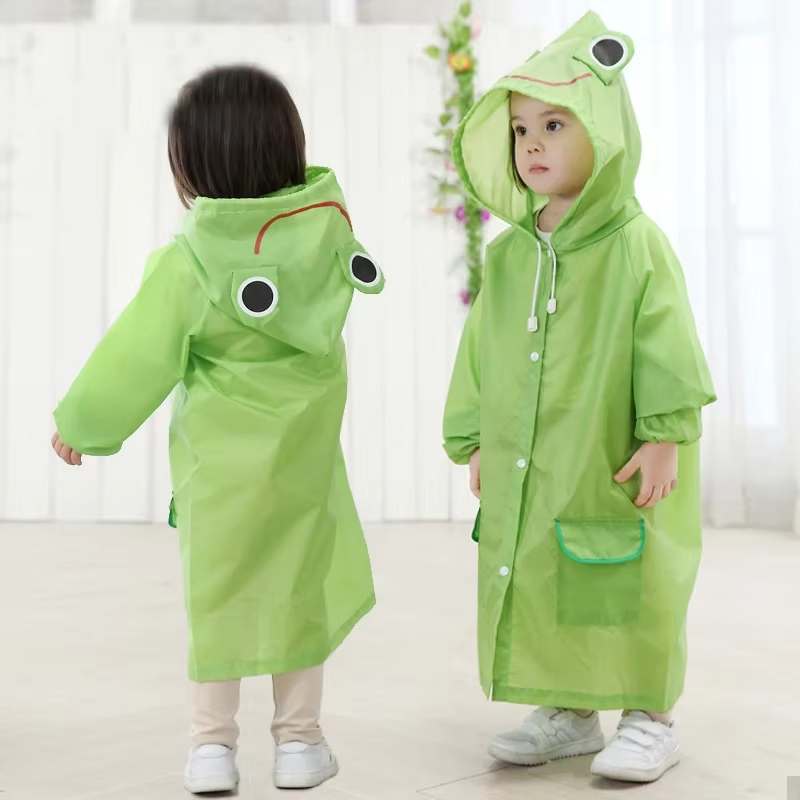 Kids Raincoat Cartoon Animal S - Camping Rain Poncho ulasan dan harga