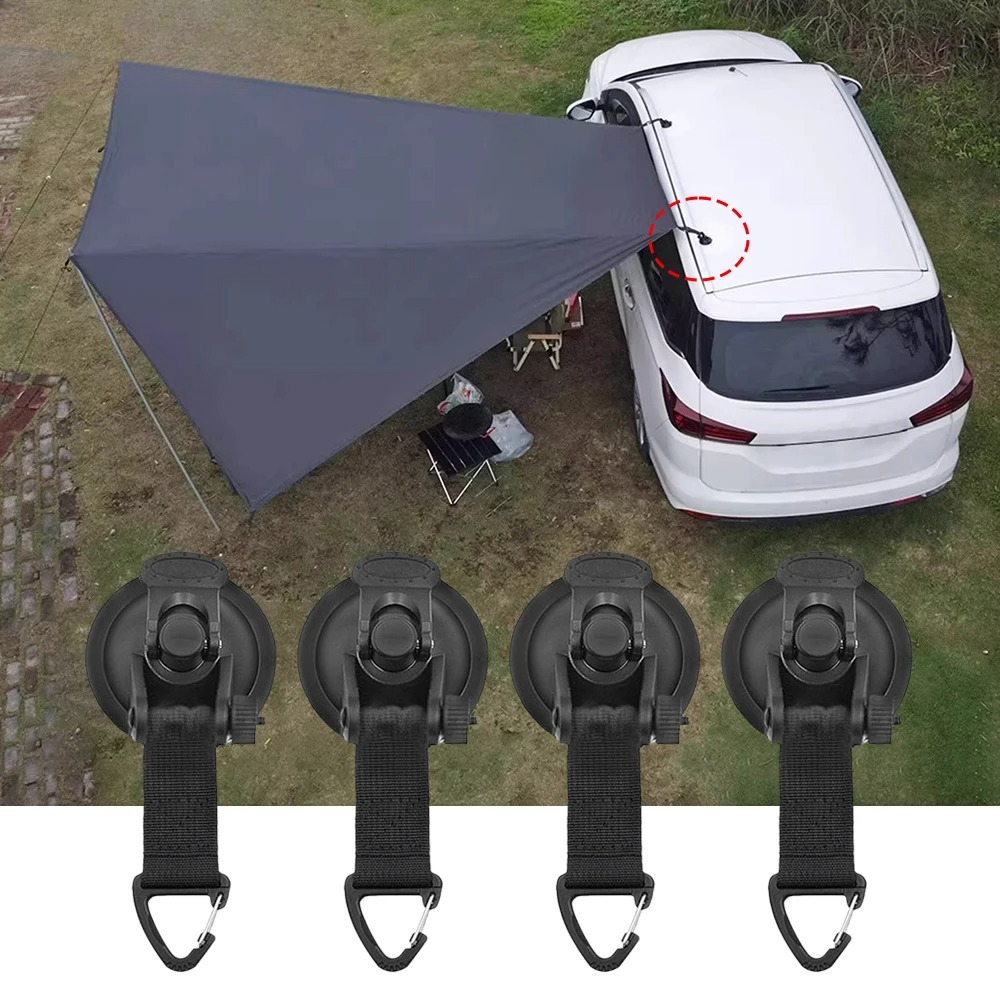 2/4pcs Car Tent Suction Cup Bu - Outdoor Camping Van Tent ulasan dan harga