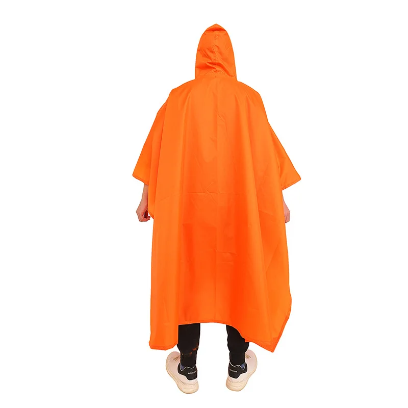 Raincoat 3 In 1 Hiking Poncho  - Camping Rain Poncho ulasan dan harga