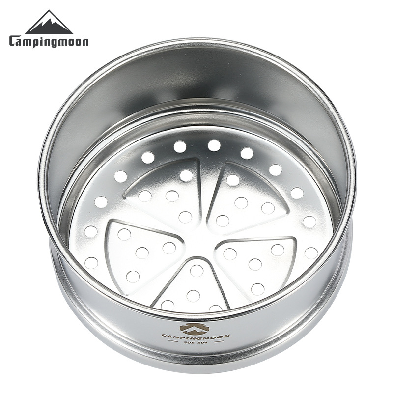 CAMPINGMOON 600ml Stainless St - Outdoor Camping Dining Set ulasan dan harga