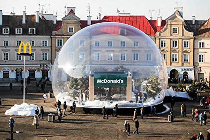 Inflatable Bubble Igloo Tent T - Outdoor Camping Exhibition ulasan dan harga